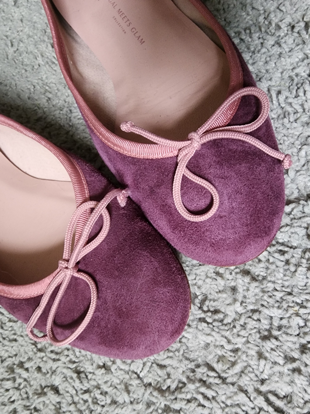Margaux X Gal Meets Glam Size 37 Ballet Flats With Bonus
